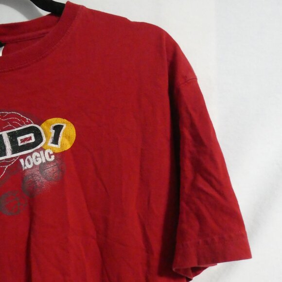 AND1 Logic | XL - extra large 18/20 kids | Red Graphic Basketball Tee - T-Shirt - Picture 5 of 15